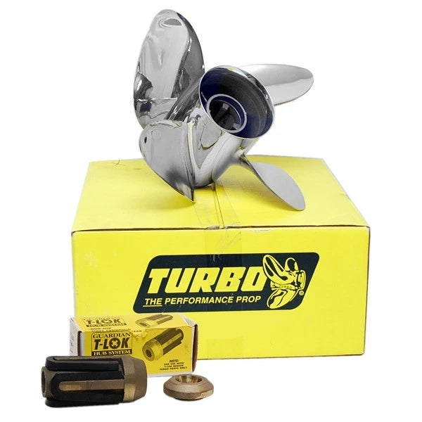 Precision Turbo TH Boat Propeller TH142520L4 - LH 14 3/4 X 24 P SS