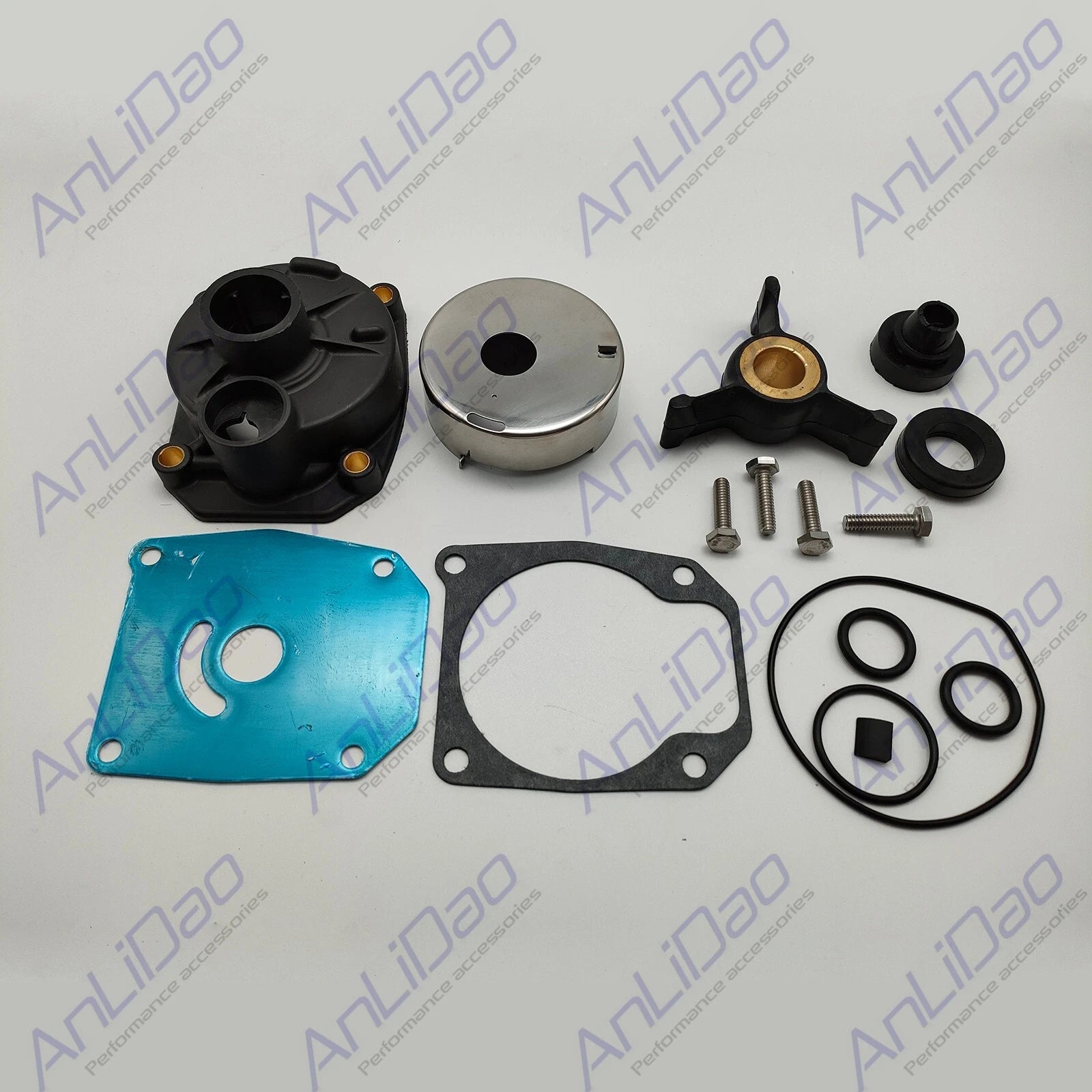 Johnson Evinrude 40 45 48 50HP Water Pump Impeller Kit 438592 433548 433549