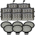Complete Fits John Deere 9000-STS Series Combine LED Light Kit