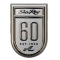 Sea Ray Boat Raised Emblem Decal 2333599 - 60th Anniversary Badge Sticker