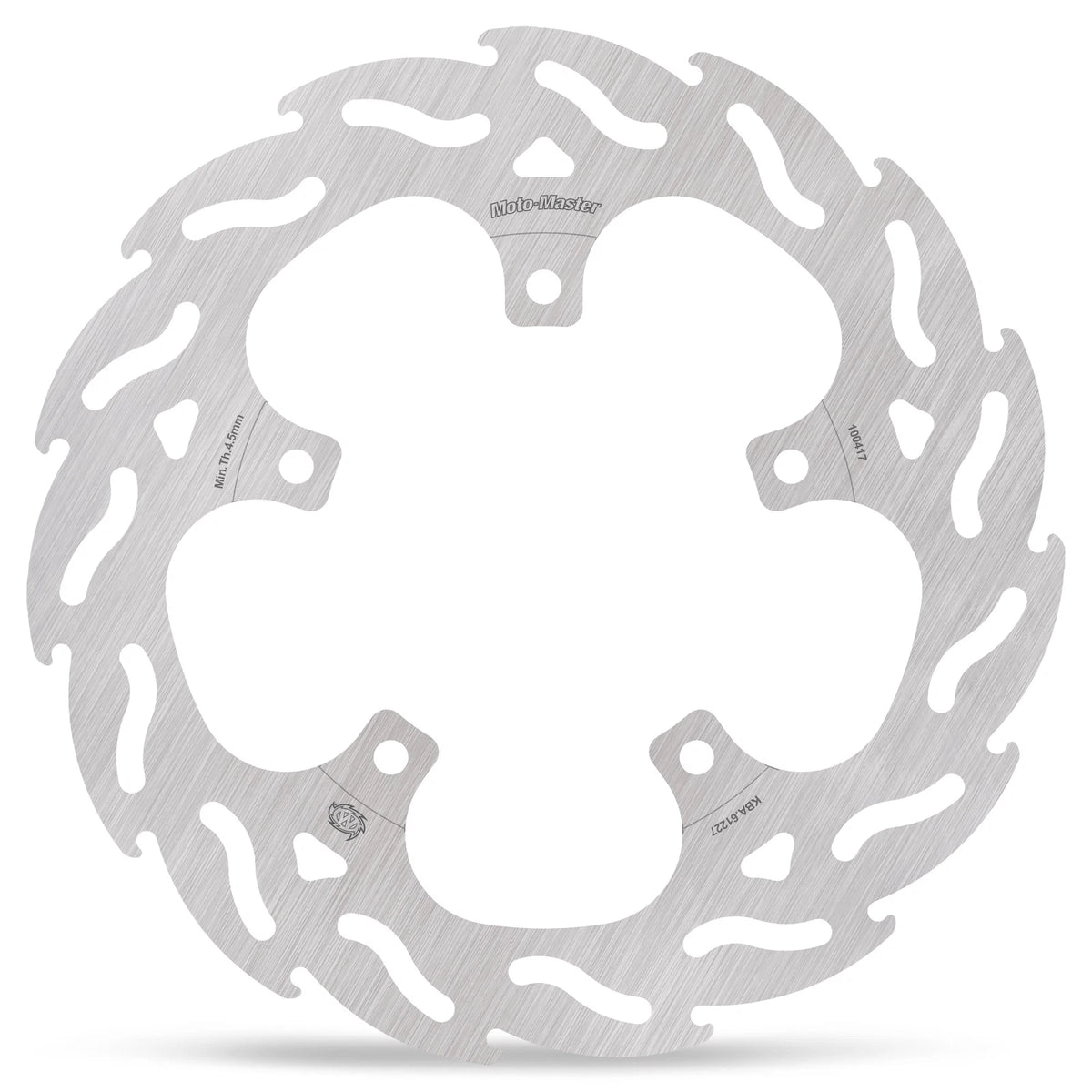 Moto Master Rear Flame Brake Disc for Aprilia Shiver 900 2017-2020