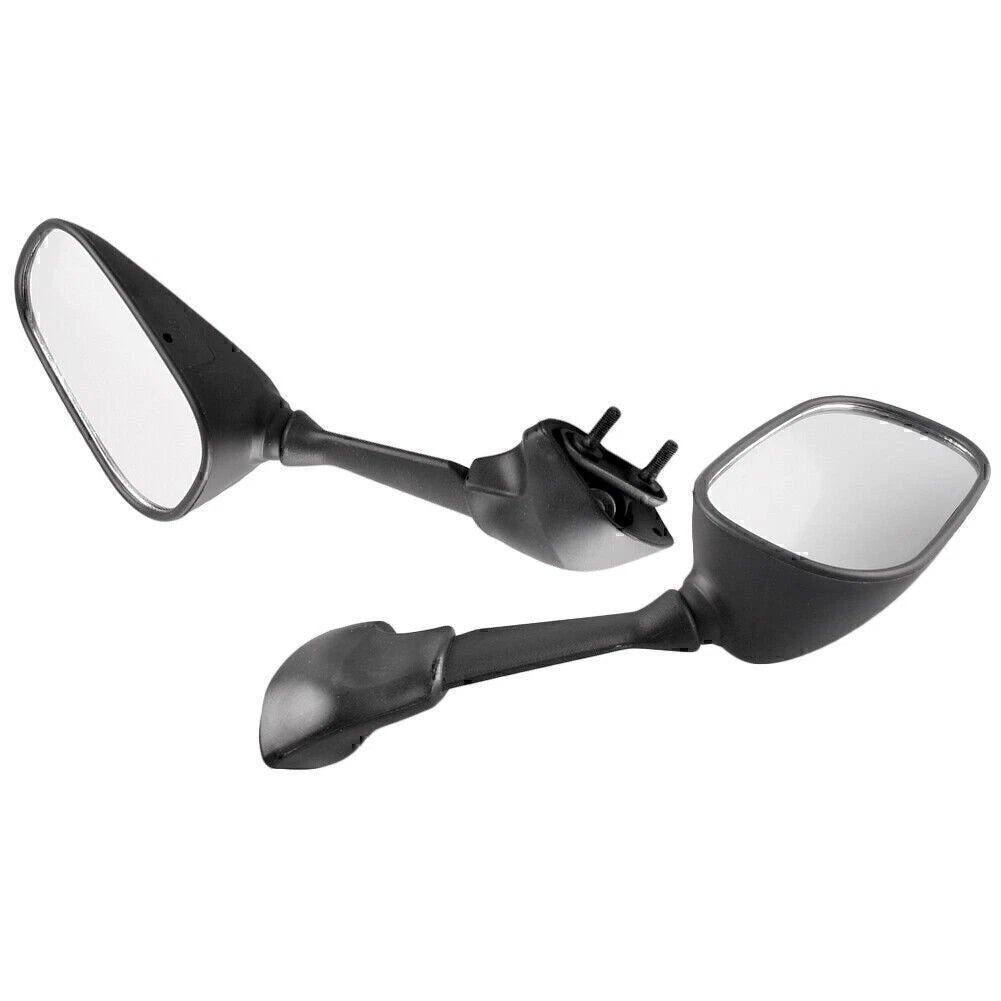 Black Motorcycle Scooter L&R Side Rearview Mirrors for Yamaha YZF R6 2006 US