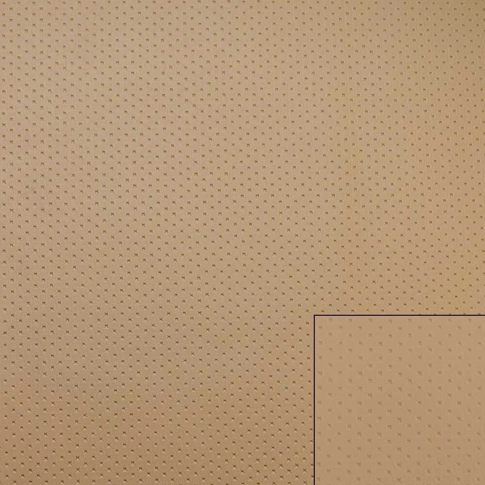 Chaparral Boat 1/8 Foam Back Vinyl - Perforated Beige 54 Inch (YD)