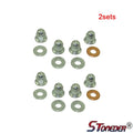 STONEDER 8mm Engine Head Stud Acorn Nut for 150cc 155cc 160cc Motor Pit Bike