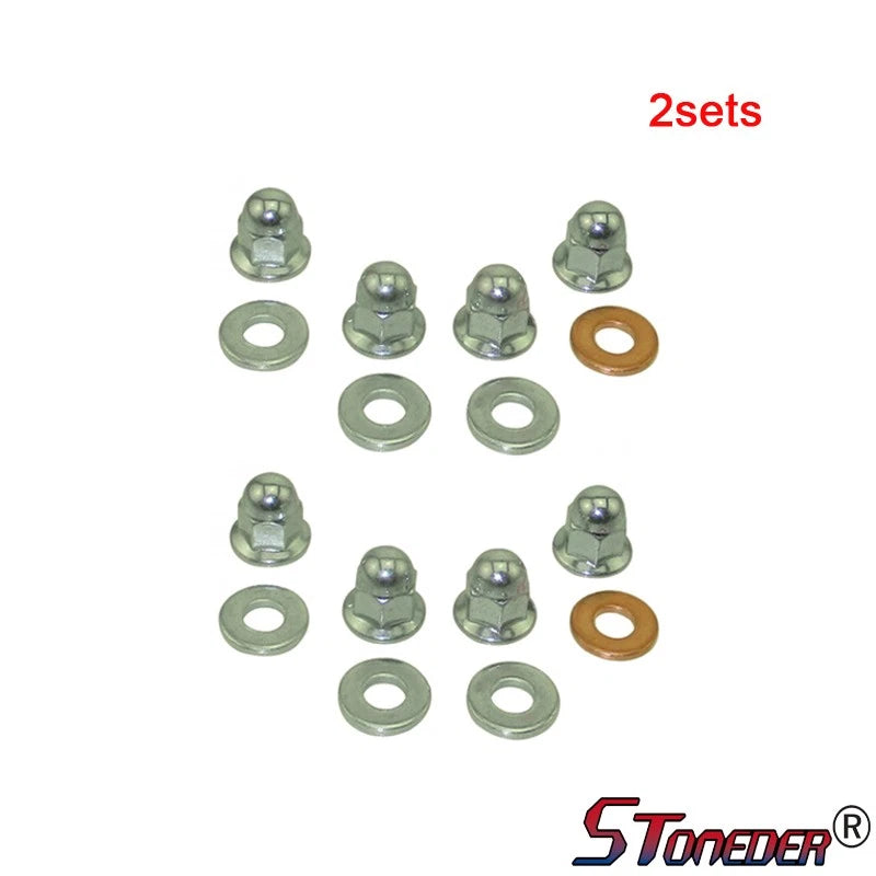 STONEDER 8mm Engine Head Stud Acorn Nut for 150cc 155cc 160cc Motor Pit Bike