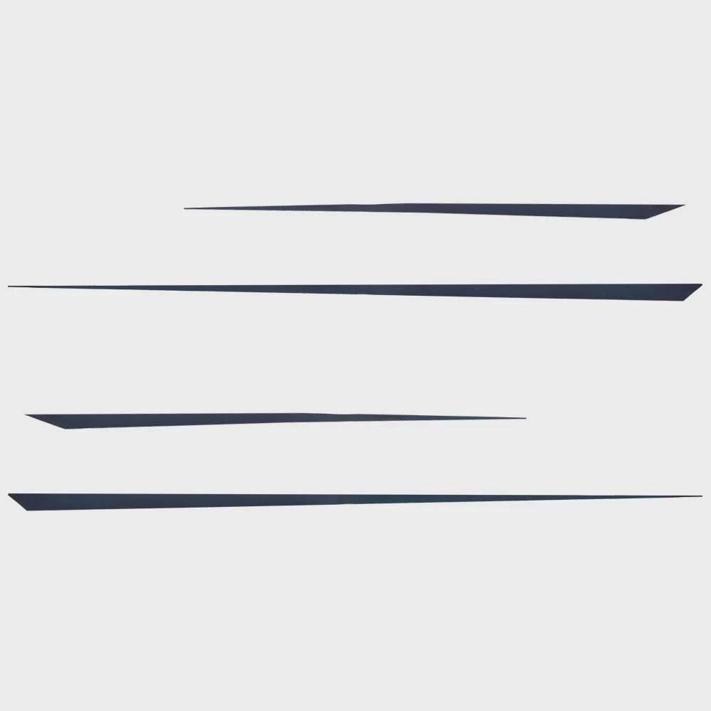 Chaparral Boat Deck Decals 14.02622 - Navy Stickers (4 Pc)