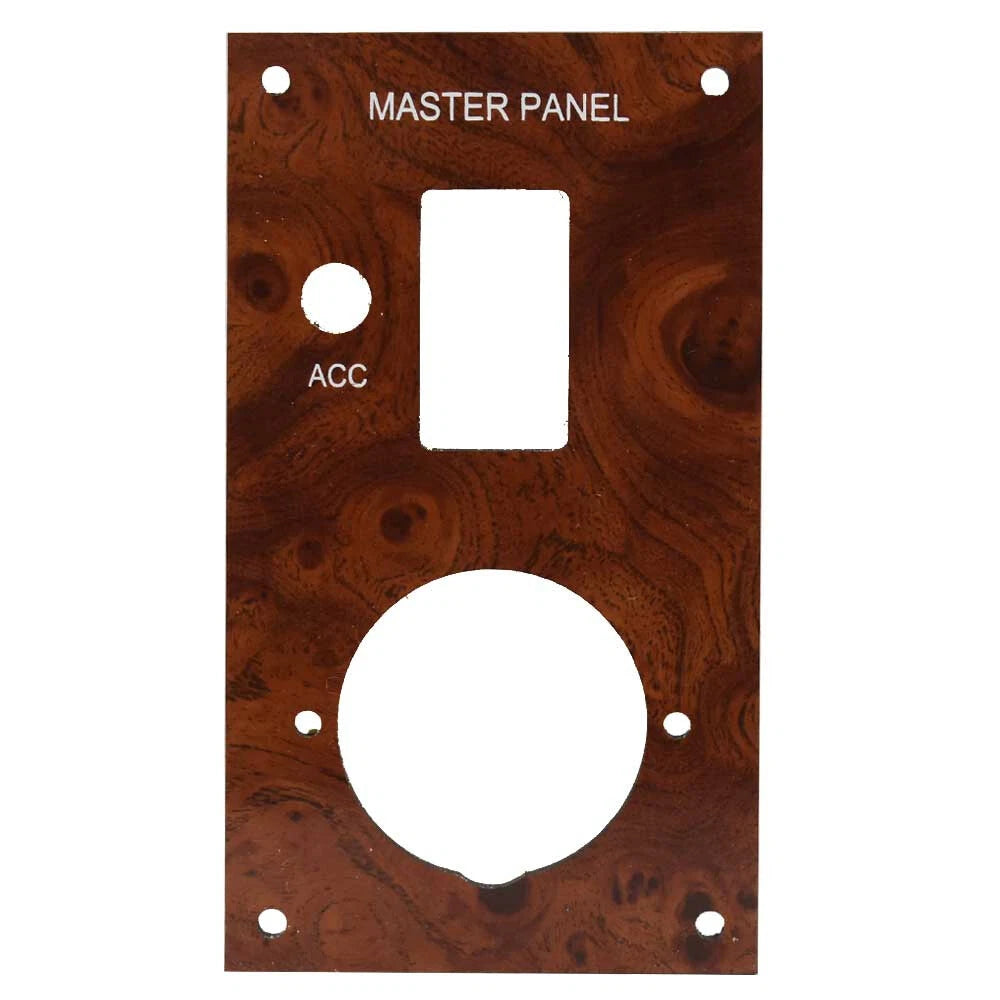 Bass CAT Boat Blank Master Panel - Woodgrain 3 X 5 1/4 Inch