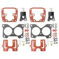 V4 V6 Carburetor Carb Repair Kit for Johnson Evinrude 85-235 HP Crossflow 2Pcs