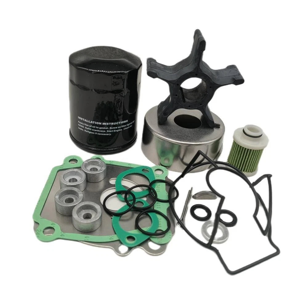 Maintenance Kit for Suzuki Outboard DF100A DF115A DF140A 17400-92822 15412-92J00