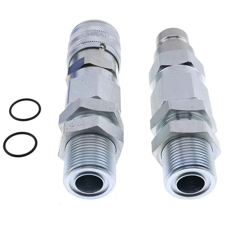 Hyd.Quick-Conn Ect Coupler AT312877 KV13884 for John Deere 328D 333D 332 325 260