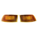 Amber LED Rear Cab Corner Warning Light Kit Fits Case IH
