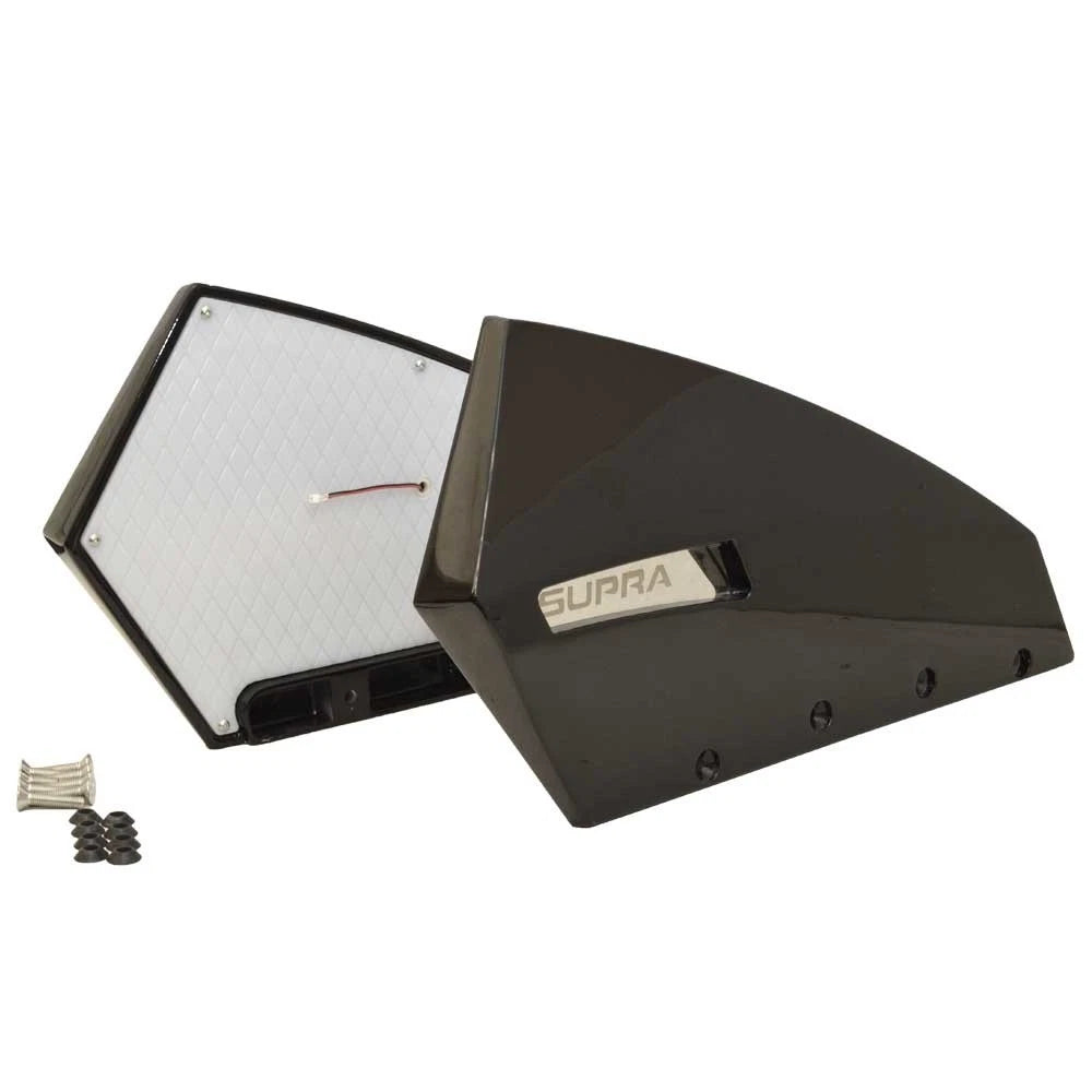 Supra Boat Wakeboard Tower Base Plates - SE - SG - SA - SC Black (2PC)