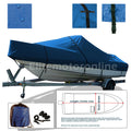Crownline 250 CR Cruiser Cuddy Cabin Trailerable Boat Cover Blue 600D Waterproof