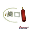 STONEDER Boost Power Bottle Intake Pipe for 47cc 49cc Mini ATV Quad Pocket Bike