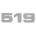 Ranger Boat Decal 7604229 - 519 Silver Vinyl 3 3/8 X 1 Inch