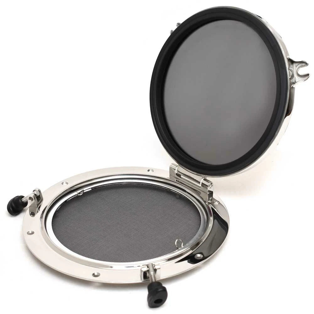 Man Ship Boat Portlight Window LSR-1000H - 10 Inch Stainless Steel