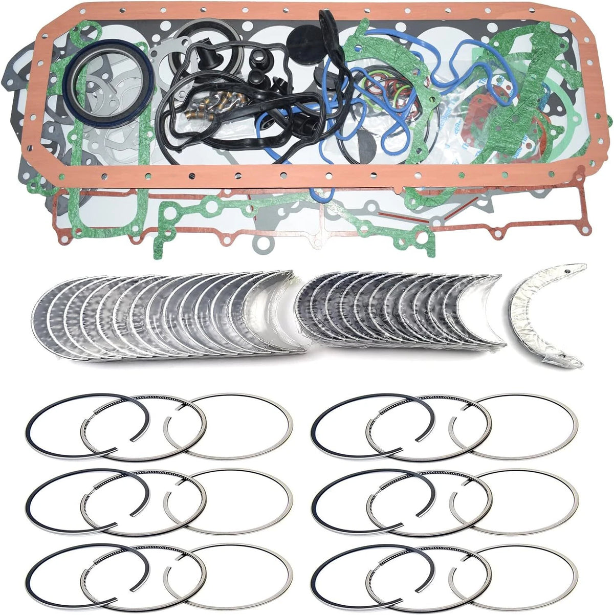 ENGINE FULL SET RE-RING KIT S6D155 for Komatsu Engine