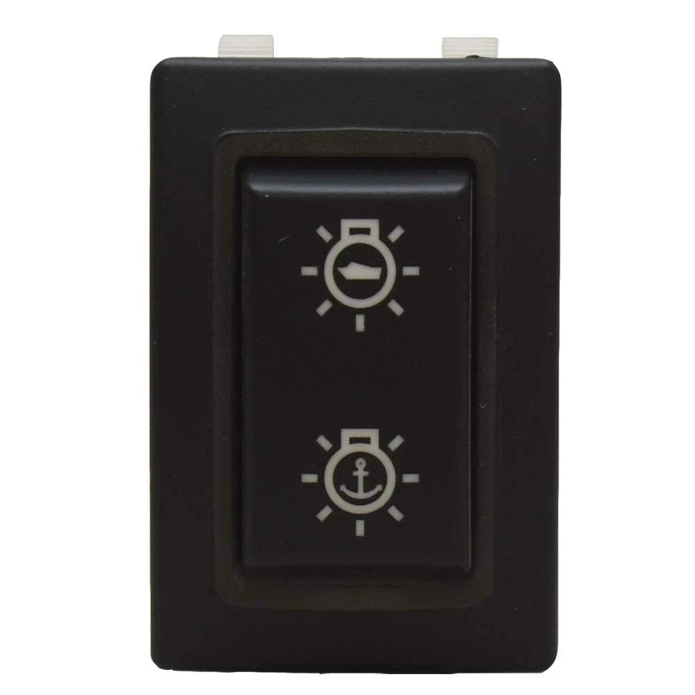 Carling Boat Sealed Rocker Switch - Nav Anchor Lights HR-Series ON/OFF 20A 12V