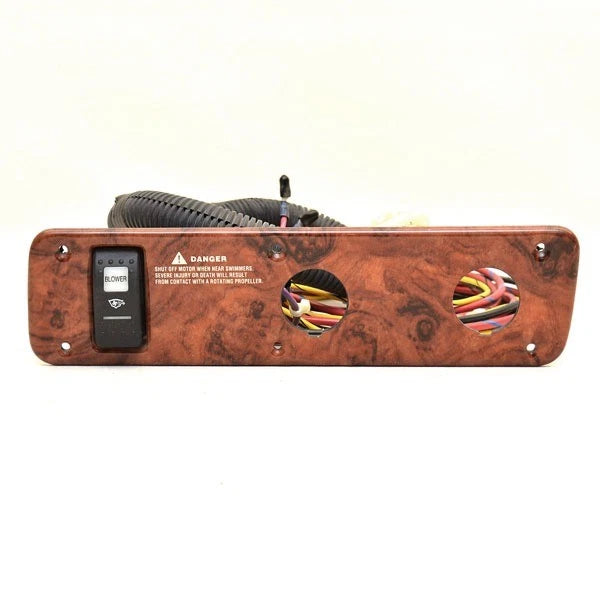 Rinker Boat Blower Dash Panel - Faux Woodgrain