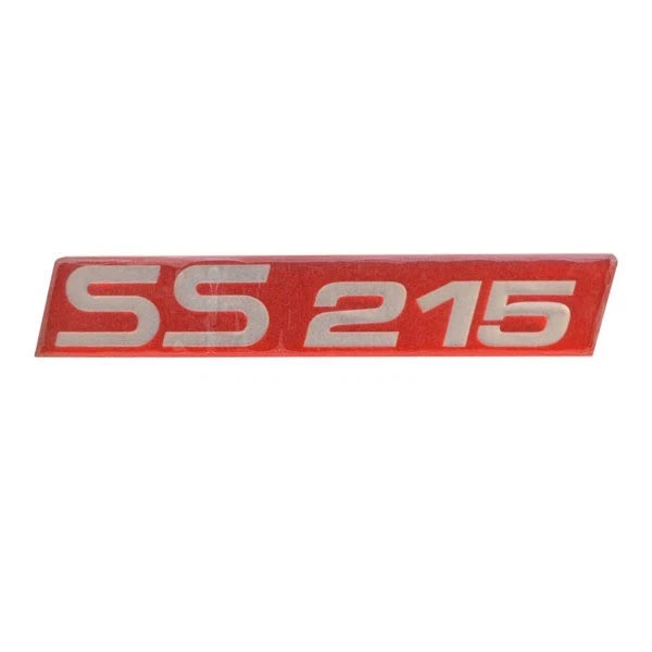 MasterCraft Boat Decal 759611 - SS 215 Red Silver Vinyl 7 1/2 Inch