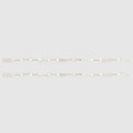 Bayliner Boat Decal - 47 X 1 1/4 Inch Gold - White (pair)