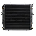 246012 Forklift Radiator - Fits Toyota - 17 3/4 X 17 5/8 X 1 7/8