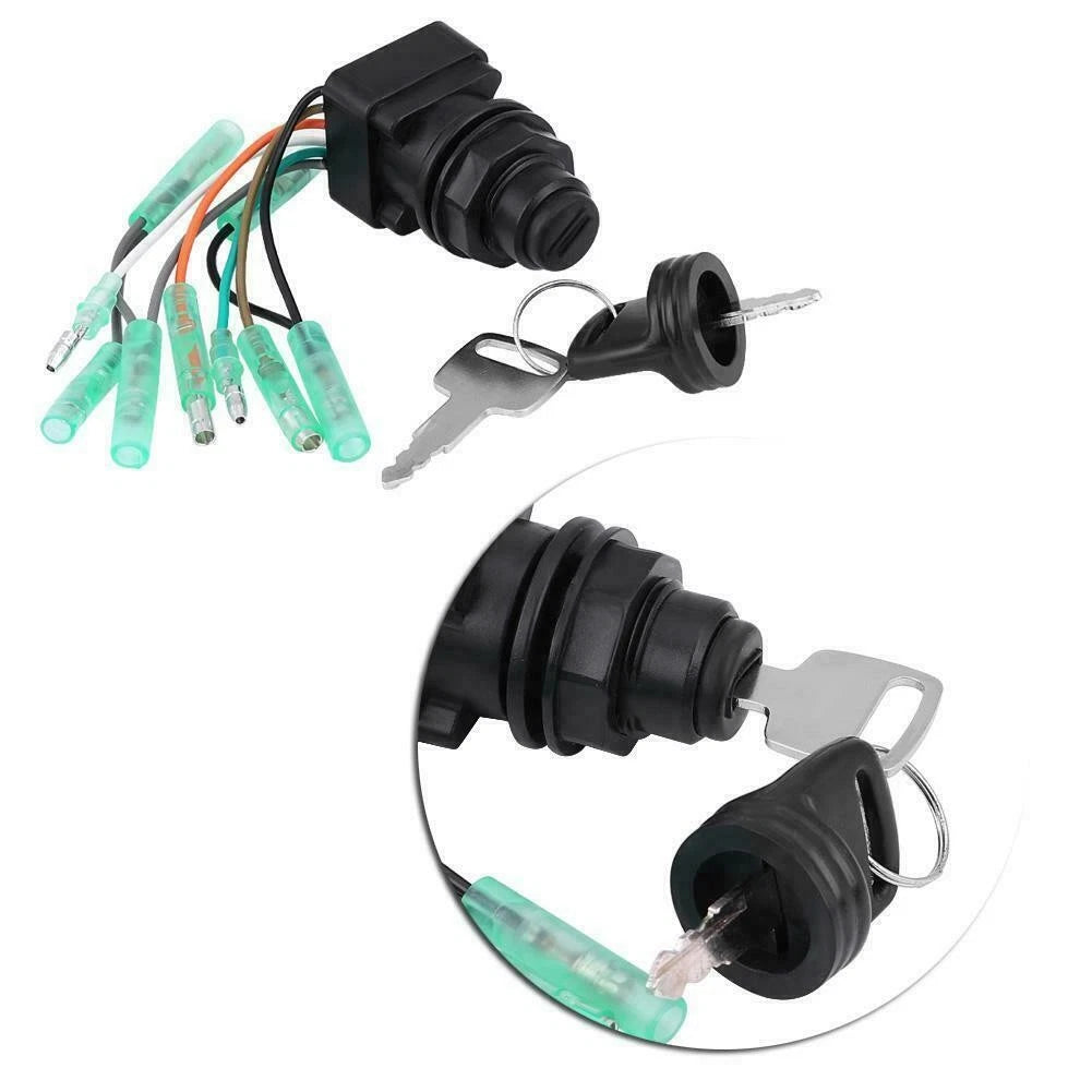 Suzuki Outboard Ignition Key Switch DT30 DT115 DT140 DT150 DT200 D225 8-225 HP