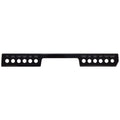 Cobalt Boat Blank Button Panel 503164BL - Glossy Black with Lit Labels