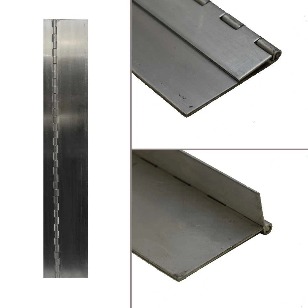 Tracker Boat Piano Seat - Hatch Hinge - 18 X 3 1/4 Inch Aluminum