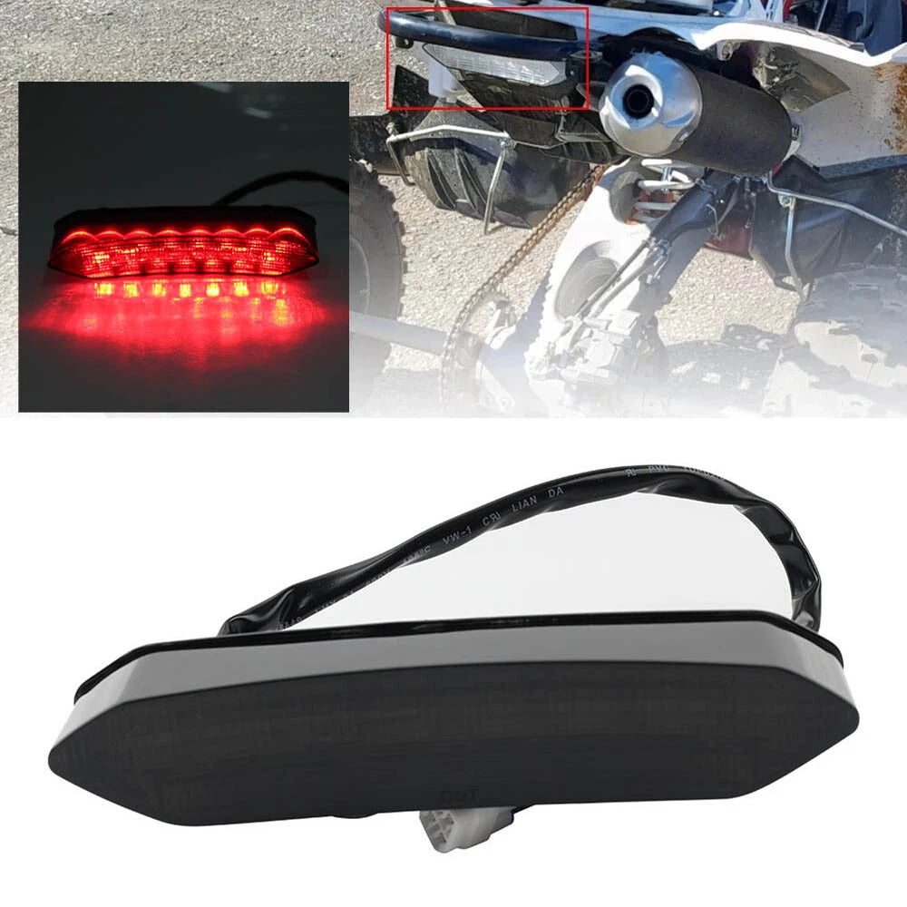 Black LED Brake Tail Light for Yamaha Raptor 700 2006-2018 YFZ450R 2009-2018