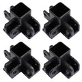 4 Pack Canopy Tent Pole Compatible with 34x34mm Square Tube Gazebo Legs