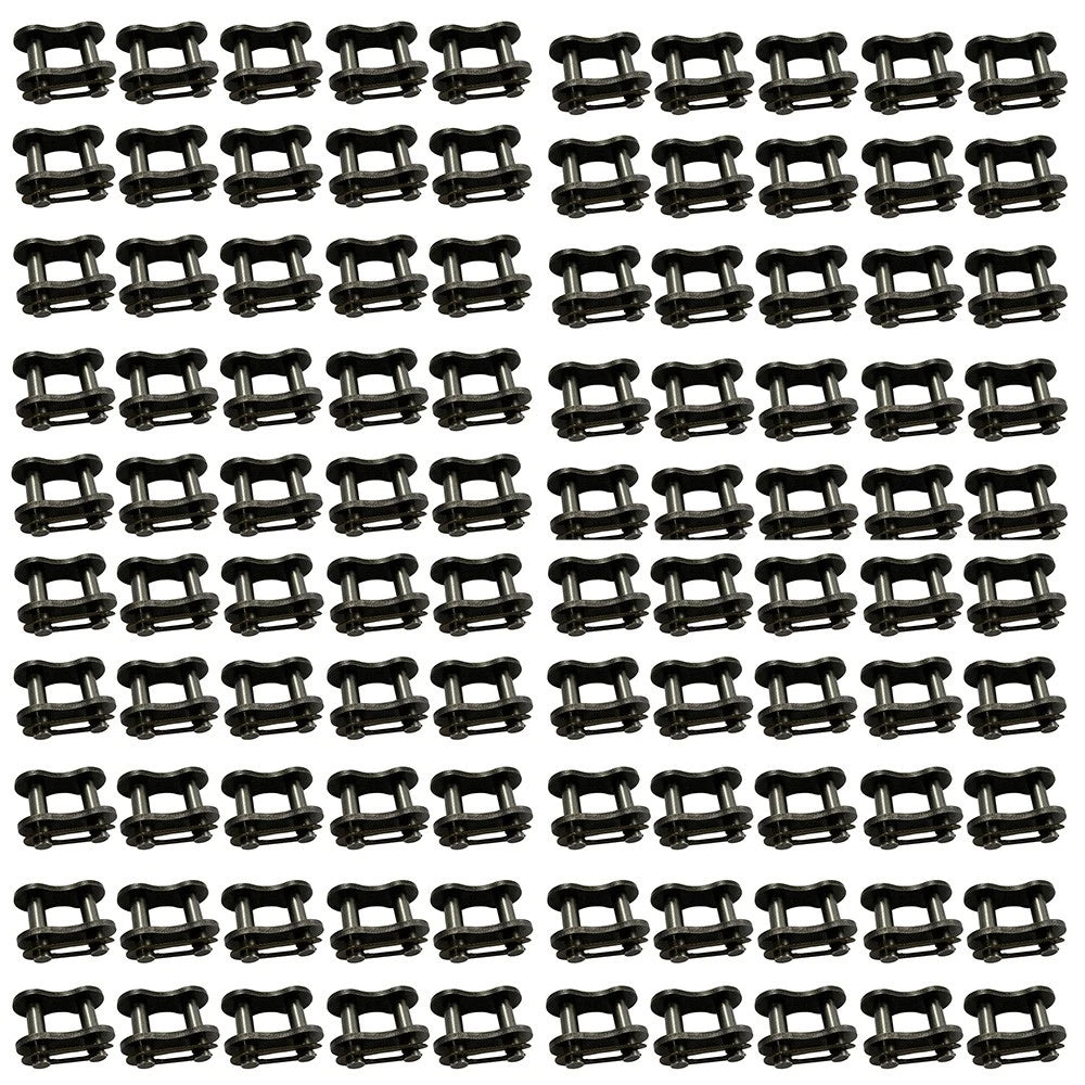 100 Pack: #50 Roller Chain Connector Link Fits John Deere Replaces SWC50CO