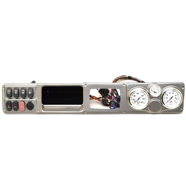Lund Boat Dash Panel 2160114 - Teleflex Gauges Gray