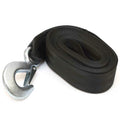 Shoreline Boat Winch Strap SL52333 - 2 Inch X 20 FT Black 1666 Lbs