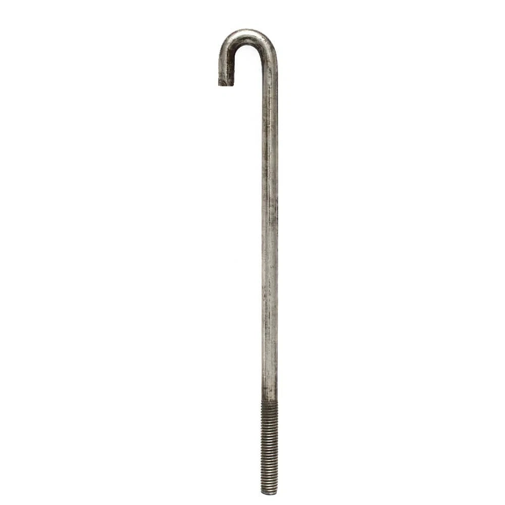 MasterCraft Boat J-Hook 656502 - 12 Inch 1/2-13 Threaded Stainless