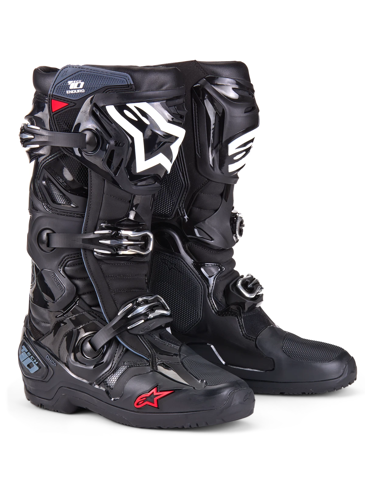 Alpinestars Tech 10 Enduro Boots Black US 8 Offroad Motocross Gear