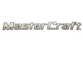 MasterCraft Boat Brand Decal 758437 - 28 X 2 3/4 Inch Black Silver