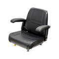 High Back Comfort Ride Seat with Flip-Up Armrests Fits Scag Zero Turn Mowers