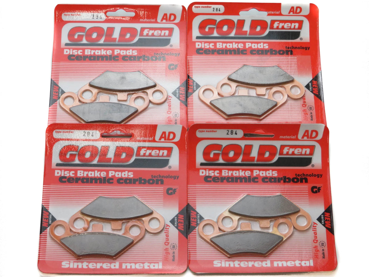 Brake Pads Front & Rear for Linhai CUV Carry 300 (ATV) 2007-2009