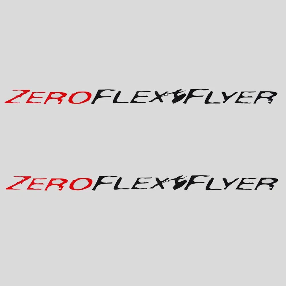 MasterCraft Boat Tower Decal Stickers - Zero Flex Flyer Red (pair)