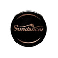 Sundancer Boat Steering Cap Decal 0954 - Raised 1 1/2 Inch Black Gold
