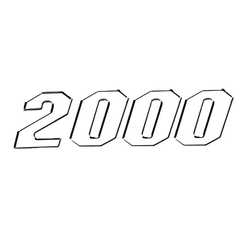 Maverick Boat Raised Decal 590541 - 2000 Silver Mirror 8 3/4 Inch