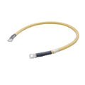 Boat Yellow Battery Cable - 26 Inch 4 AWG Marine Wire