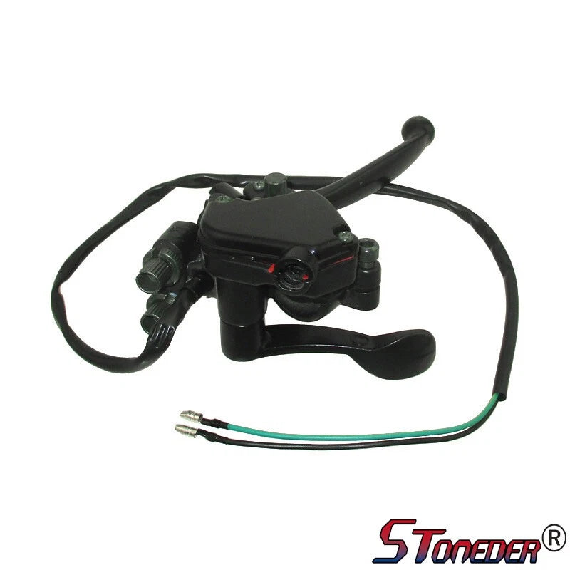 STONEDER Thumb Throttle Accelerator Handle Brake Lever for 50cc-250cc ATV Quad