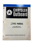 Chrysler Outboards OB3644, 35/45/50 HP Outboard Motors Service Manual