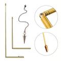 Sleek Metal Rod+Pendulum Pendant for COMBO for Professional for Treasure Hunting