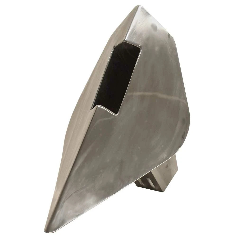 Sailfish Boat Bow Scuff Plate - Thru-Hull Stainless Steel