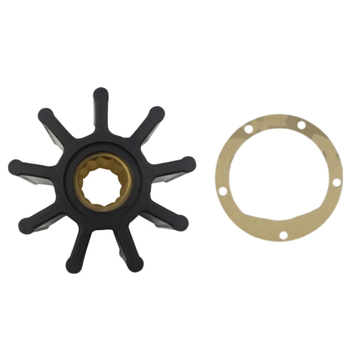 Flexible Impeller Kit for Jabsco Inboard 836-0001 836-0003 836-0008 Water Pump