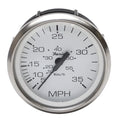 Boat Part Number 1048072 Is a Prestige Series 35 MPH Speedometer Gauge from