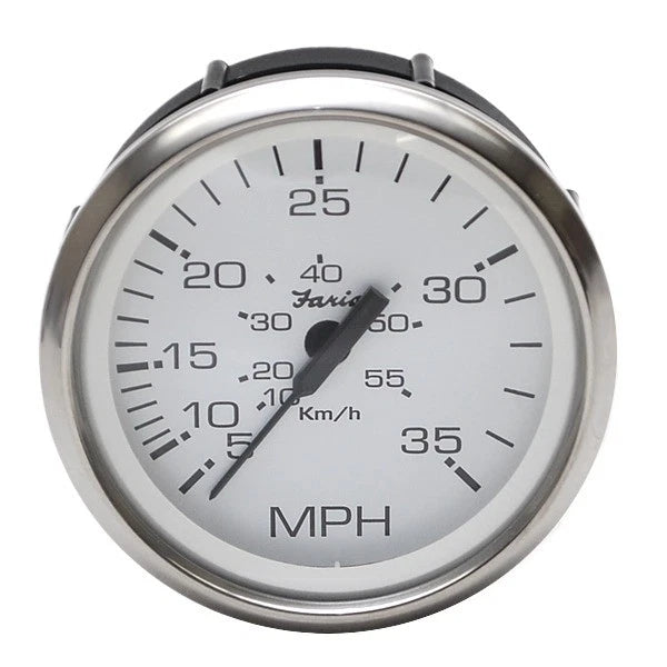 Boat Part Number 1048072 Is a Prestige Series 35 MPH Speedometer Gauge from